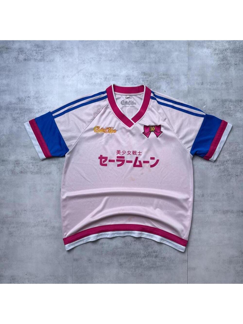 Y2K Sailor Moon Crystal Box pink 00s Jersey shirt